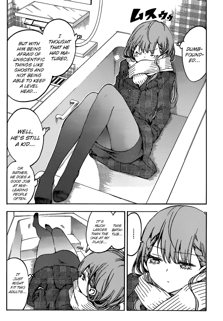 Bokutachi wa Benkyou ga Dekinai Chapter 111 page 14 - Chapter 111: The [X] that the Predecessor Visits is Sometimes Filled with Abnormality