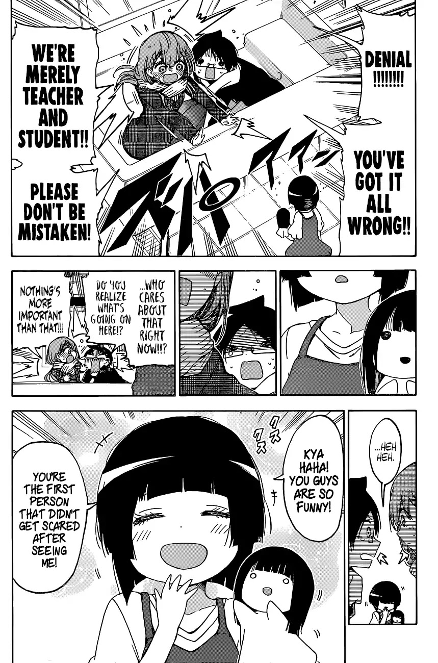 Bokutachi wa Benkyou ga Dekinai Chapter 111 page 18 - Chapter 111: The [X] that the Predecessor Visits is Sometimes Filled with Abnormality