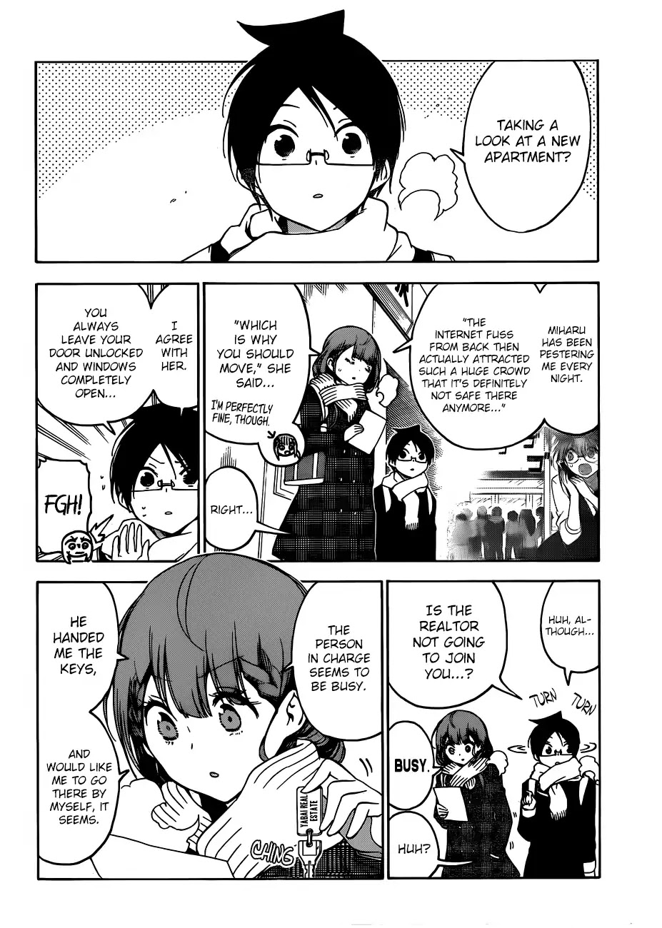Bokutachi wa Benkyou ga Dekinai Chapter 111 page 4 - Chapter 111: The [X] that the Predecessor Visits is Sometimes Filled with Abnormality