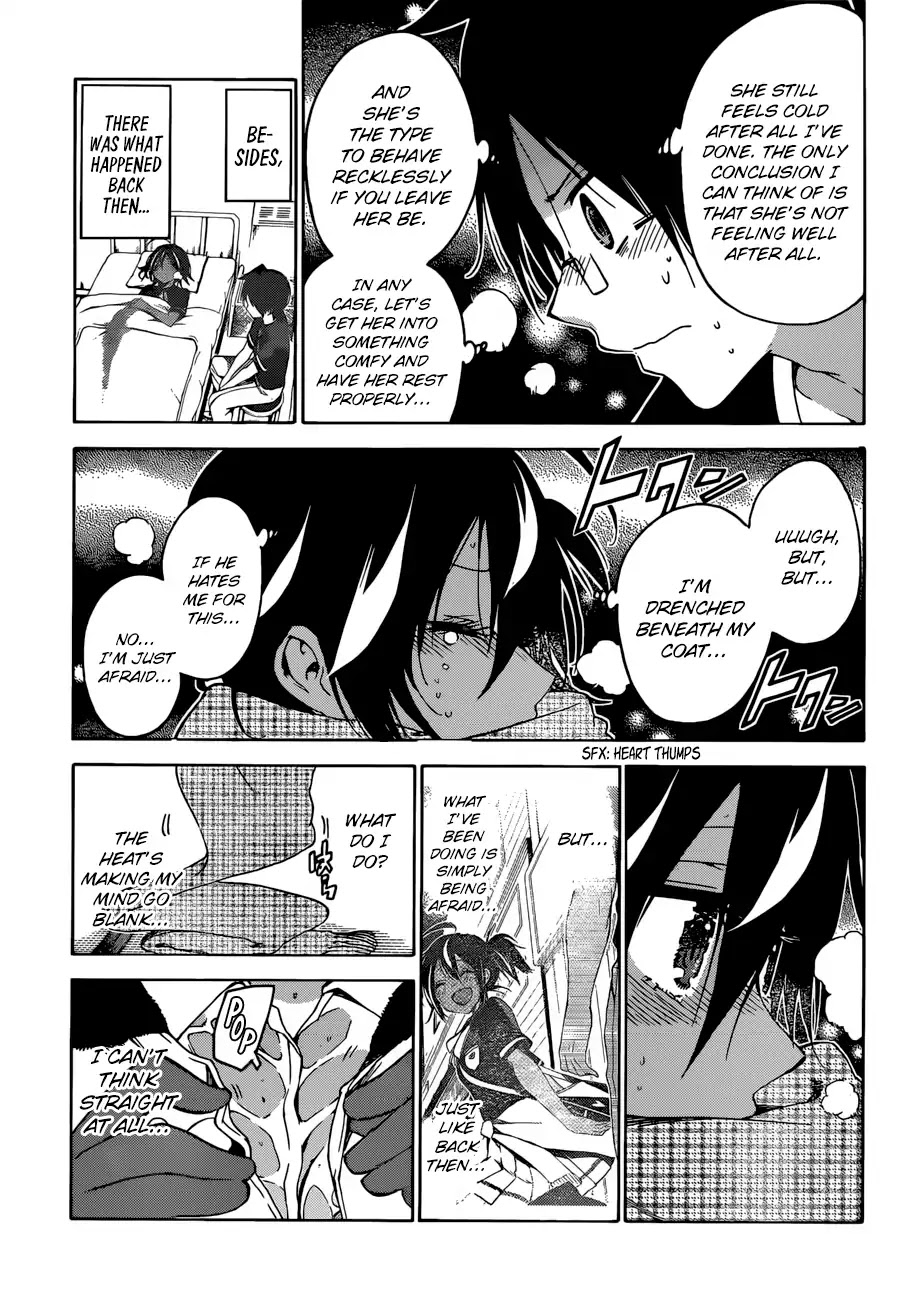 Bokutachi wa Benkyou ga Dekinai Chapter 112 page 14 - Chapter 112: The Overcoat that Grieves from the Heat Sometimes Resists the Kindness of [X]