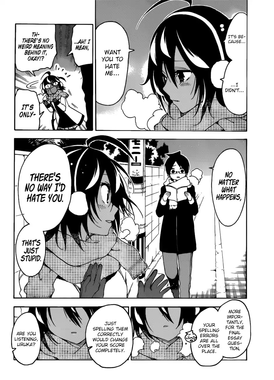 Bokutachi wa Benkyou ga Dekinai Chapter 112 page 19 - Chapter 112: The Overcoat that Grieves from the Heat Sometimes Resists the Kindness of [X]