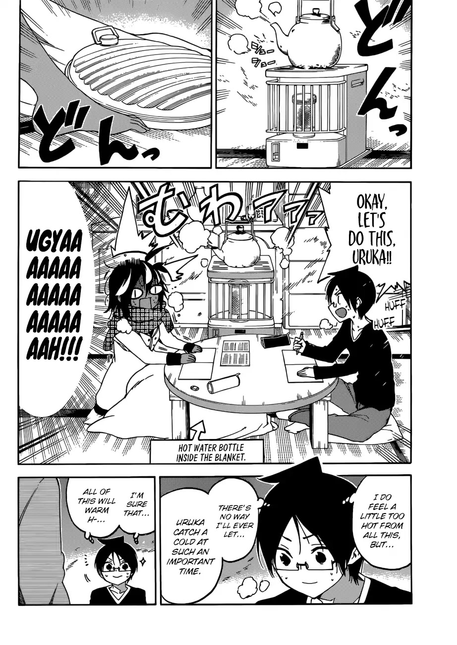 Bokutachi wa Benkyou ga Dekinai Chapter 112 page 9 - Chapter 112: The Overcoat that Grieves from the Heat Sometimes Resists the Kindness of [X]