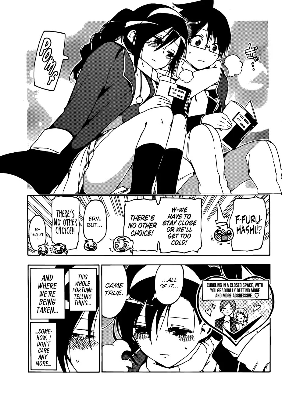 Bokutachi wa Benkyou ga Dekinai Chapter 113 page 16 - Chapter 113: Sometimes, [X] Dances Around from the Results of the Fortune Telling