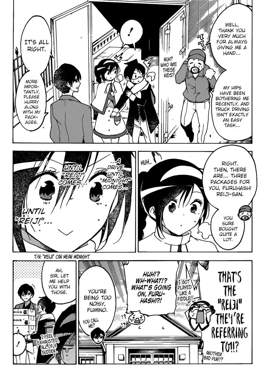 Bokutachi wa Benkyou ga Dekinai Chapter 113 page 19 - Chapter 113: Sometimes, [X] Dances Around from the Results of the Fortune Telling