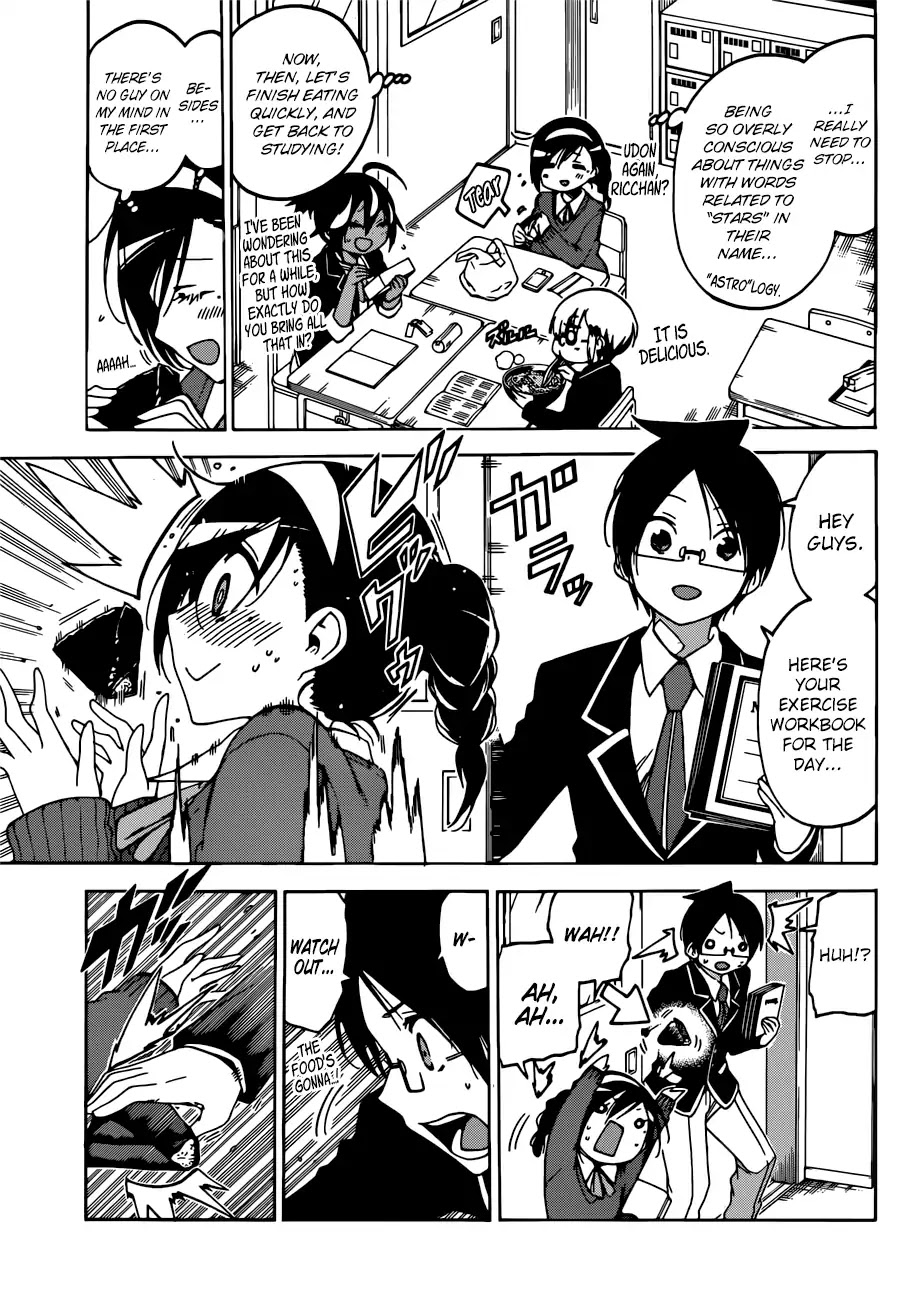 Bokutachi wa Benkyou ga Dekinai Chapter 113 page 4 - Chapter 113: Sometimes, [X] Dances Around from the Results of the Fortune Telling