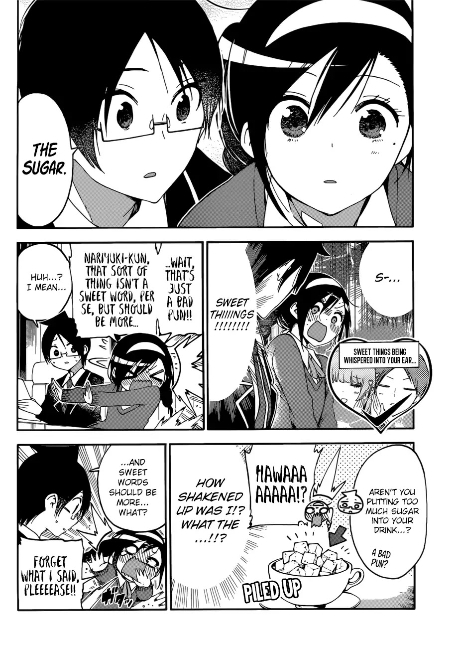 Bokutachi wa Benkyou ga Dekinai Chapter 113 page 7 - Chapter 113: Sometimes, [X] Dances Around from the Results of the Fortune Telling