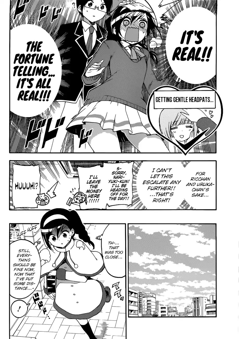 Bokutachi wa Benkyou ga Dekinai Chapter 113 page 9 - Chapter 113: Sometimes, [X] Dances Around from the Results of the Fortune Telling