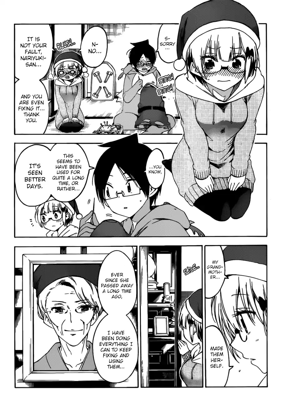 Bokutachi wa Benkyou ga Dekinai Chapter 114 page 11 - Chapter 114 : The Clockwork Firefly Singes in the Light Snow of [X] ➀