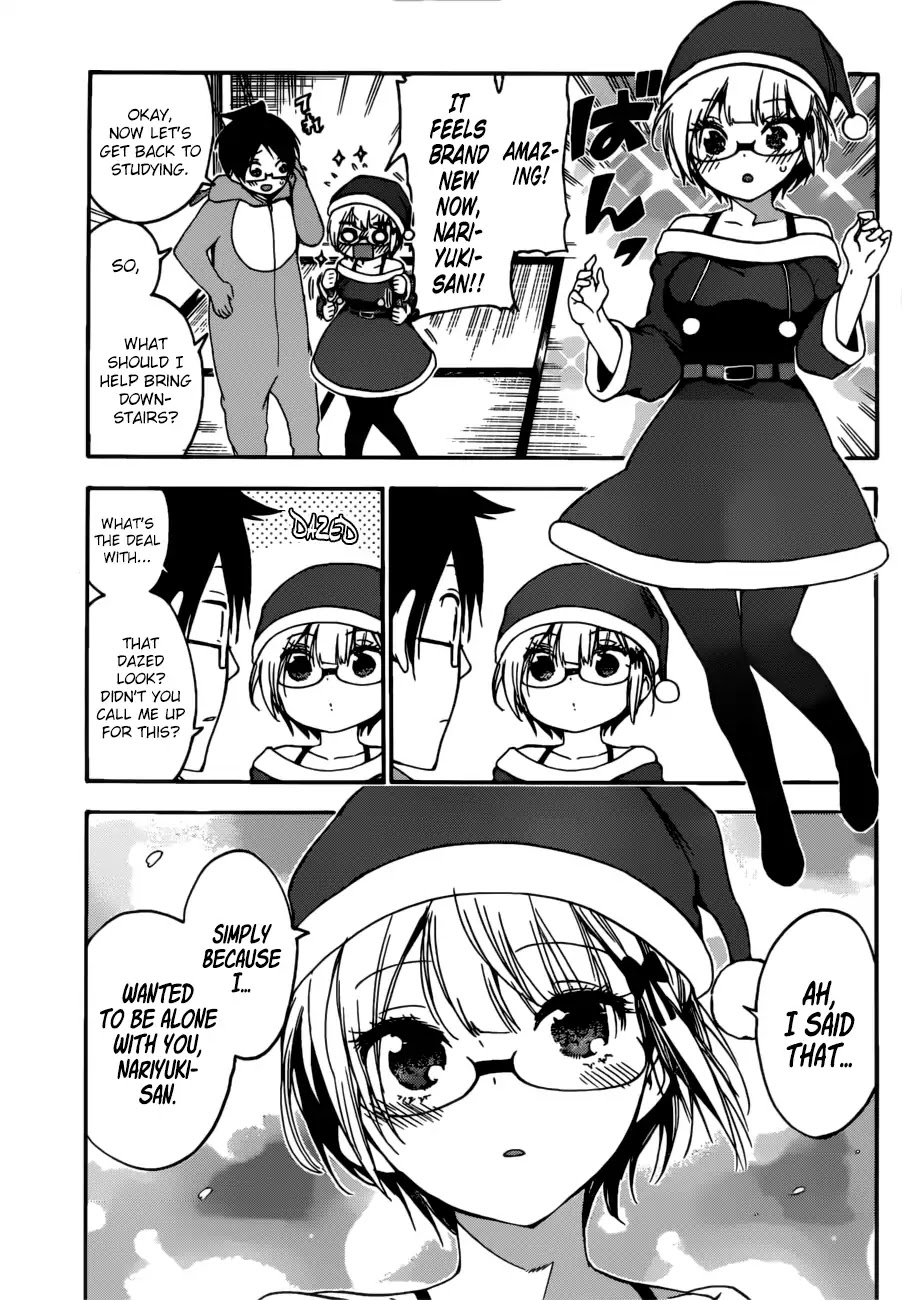 Bokutachi wa Benkyou ga Dekinai Chapter 114 page 14 - Chapter 114 : The Clockwork Firefly Singes in the Light Snow of [X] ➀
