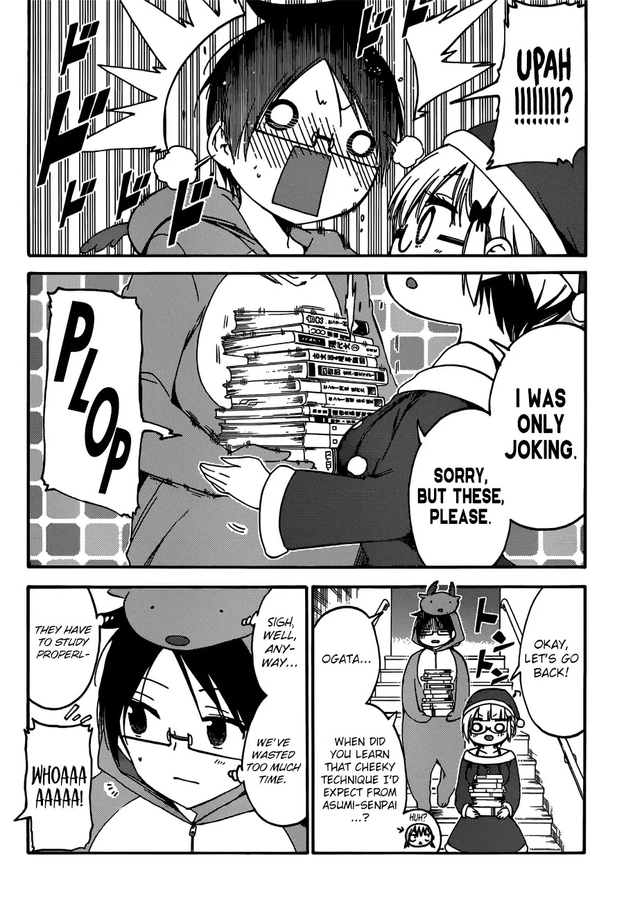 Bokutachi wa Benkyou ga Dekinai Chapter 114 page 15 - Chapter 114 : The Clockwork Firefly Singes in the Light Snow of [X] ➀