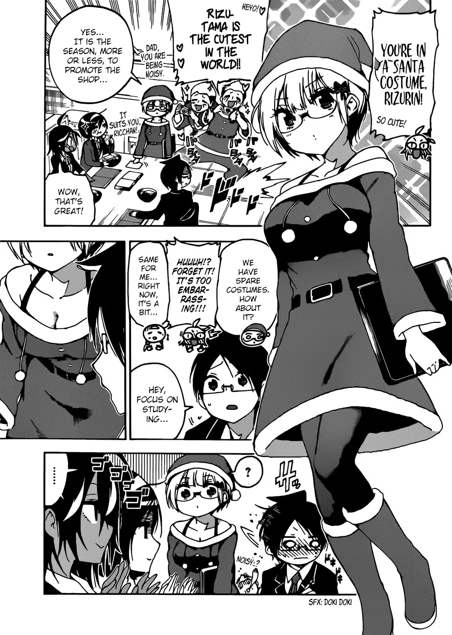 Bokutachi wa Benkyou ga Dekinai Chapter 114 page 4 - Chapter 114 : The Clockwork Firefly Singes in the Light Snow of [X] ➀