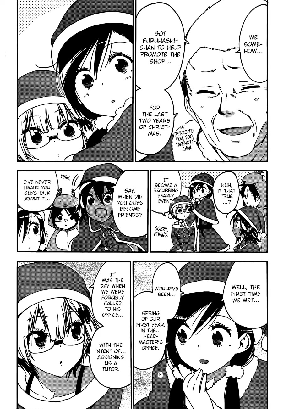 Bokutachi wa Benkyou ga Dekinai Chapter 114 page 7 - Chapter 114 : The Clockwork Firefly Singes in the Light Snow of [X] ➀