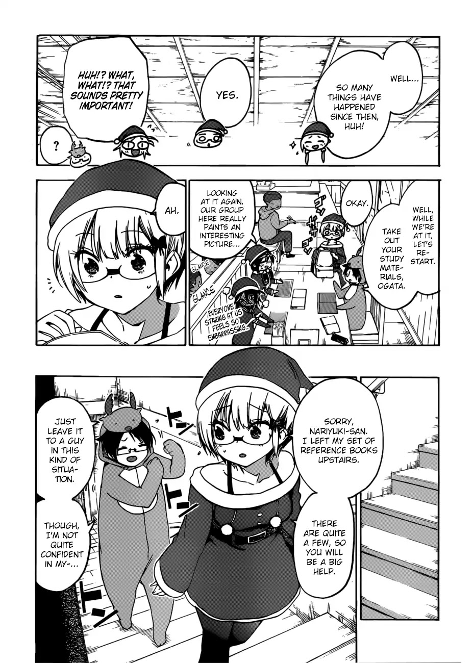Bokutachi wa Benkyou ga Dekinai Chapter 114 page 8 - Chapter 114 : The Clockwork Firefly Singes in the Light Snow of [X] ➀