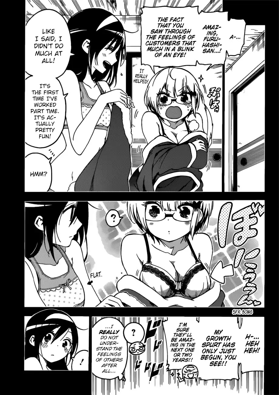 Bokutachi wa Benkyou ga Dekinai Chapter 115 page 10 - Chapter 115: The Clockwork Firefly Singes on the Light Snow [X] ②