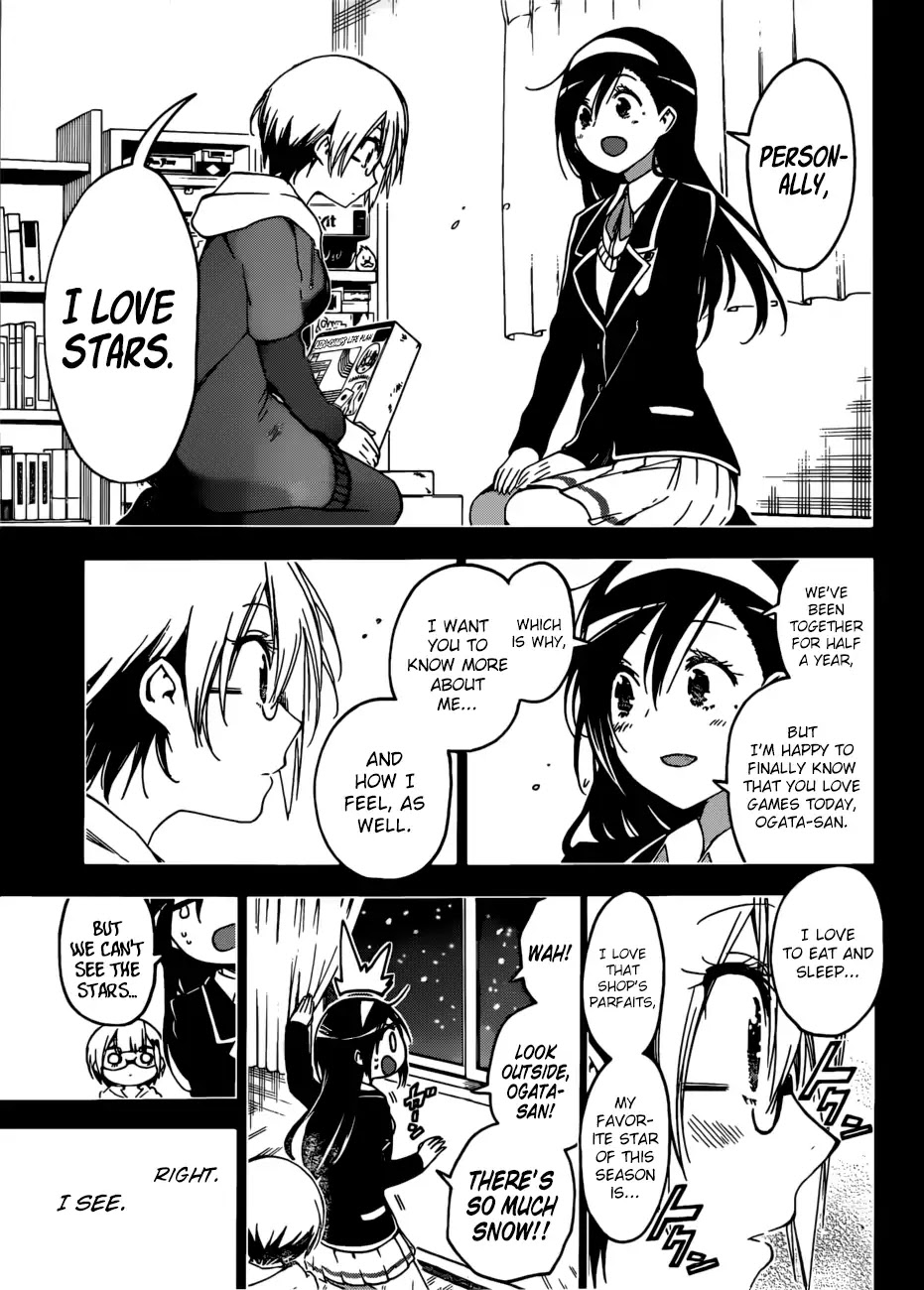 Bokutachi wa Benkyou ga Dekinai Chapter 115 page 12 - Chapter 115: The Clockwork Firefly Singes on the Light Snow [X] ②