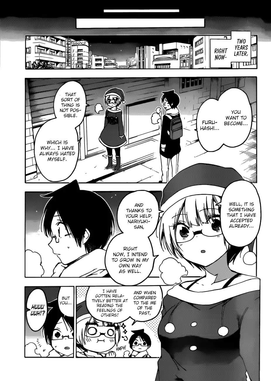 Bokutachi wa Benkyou ga Dekinai Chapter 115 page 14 - Chapter 115: The Clockwork Firefly Singes on the Light Snow [X] ②
