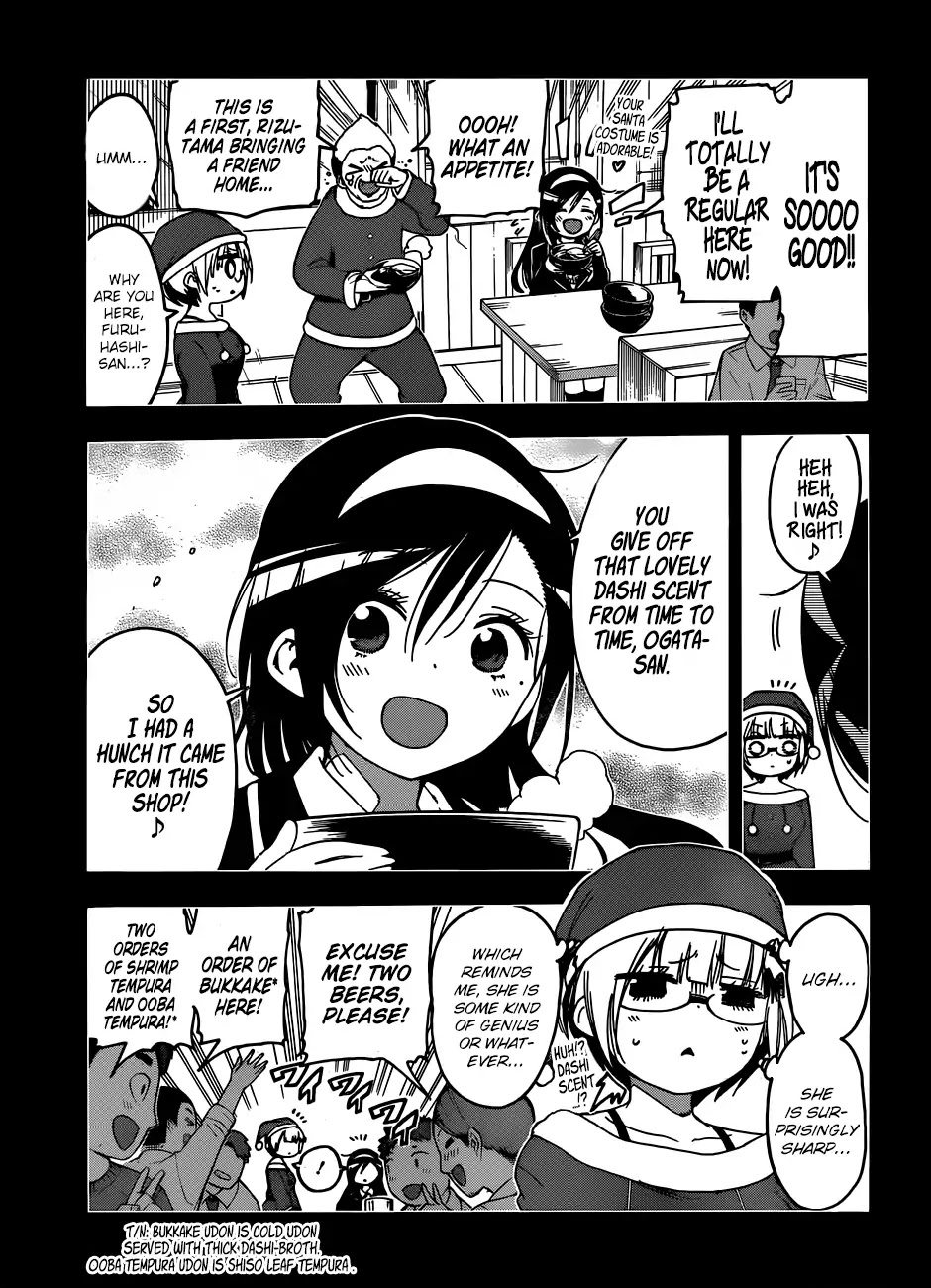 Bokutachi wa Benkyou ga Dekinai Chapter 115 page 8 - Chapter 115: The Clockwork Firefly Singes on the Light Snow [X] ②