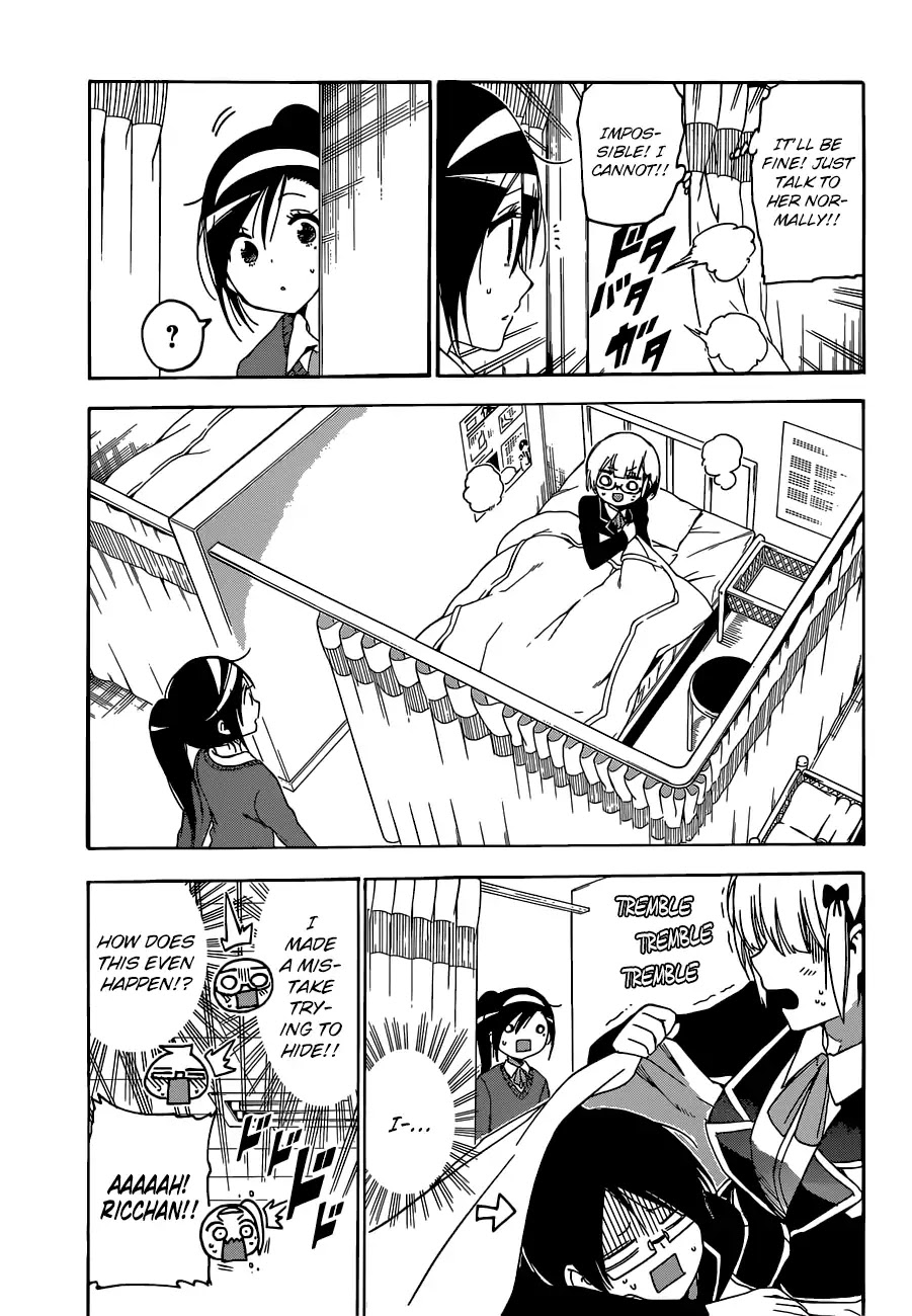 Bokutachi wa Benkyou ga Dekinai Chapter 116 page 11 - Chapter 116: The Clockwork Firefly Singes on the Light Snow [X] ③