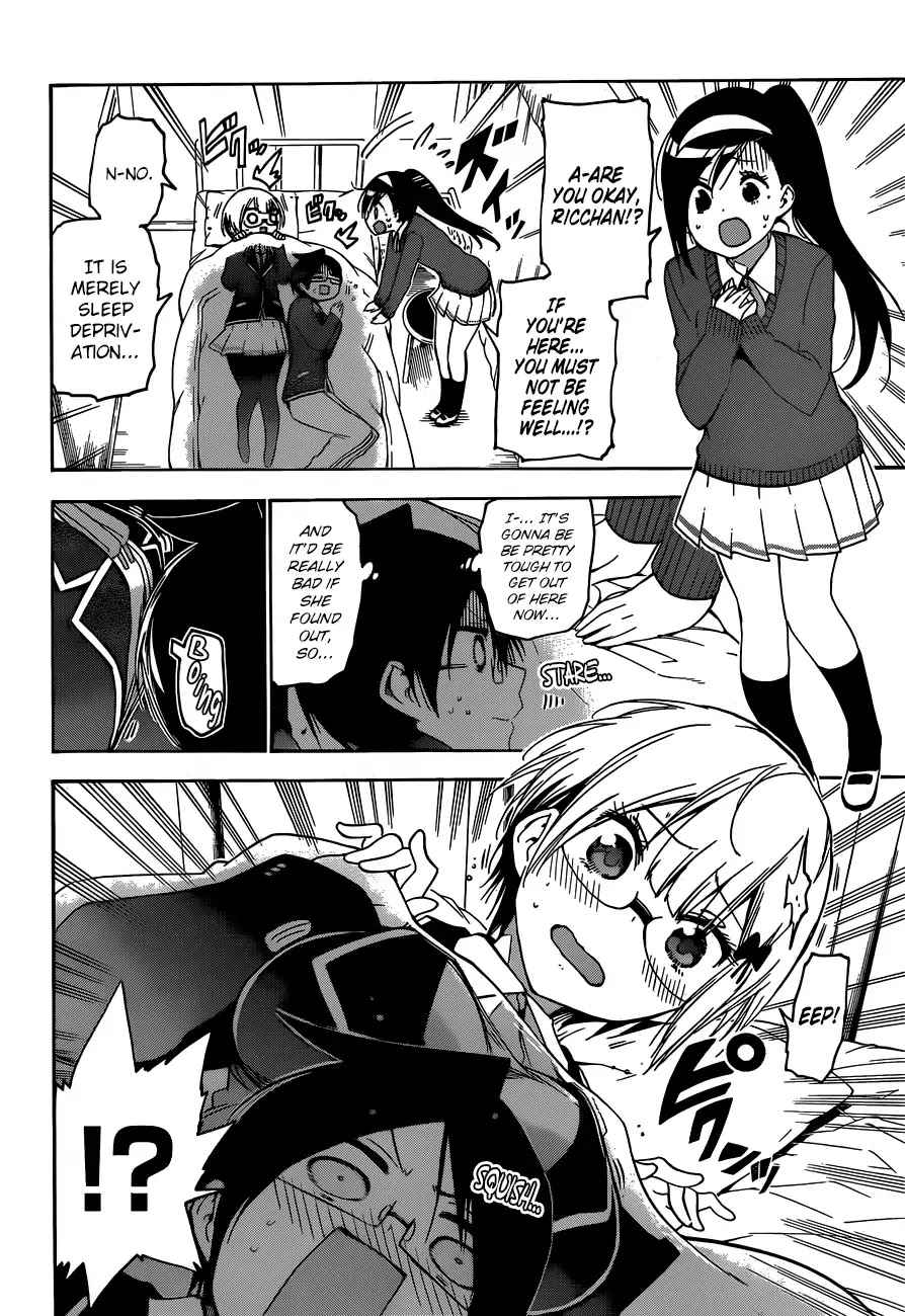 Bokutachi wa Benkyou ga Dekinai Chapter 116 page 12 - Chapter 116: The Clockwork Firefly Singes on the Light Snow [X] ③