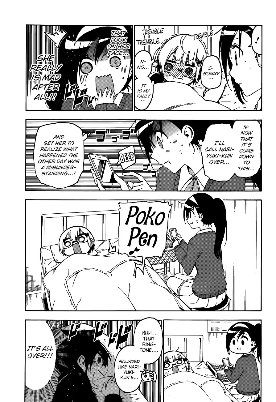 Bokutachi wa Benkyou ga Dekinai Chapter 116 page 13 - Chapter 116: The Clockwork Firefly Singes on the Light Snow [X] ③