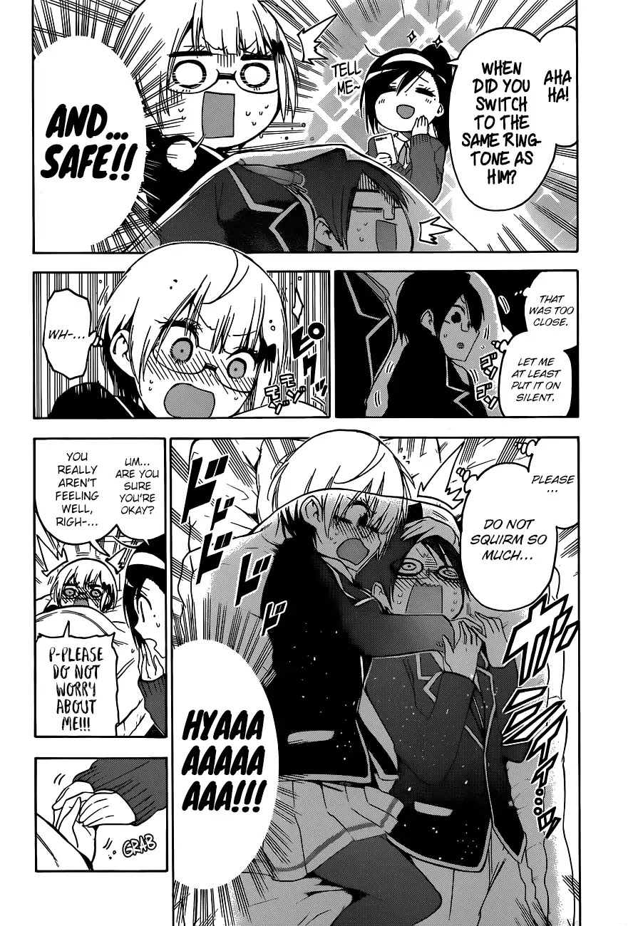 Bokutachi wa Benkyou ga Dekinai Chapter 116 page 14 - Chapter 116: The Clockwork Firefly Singes on the Light Snow [X] ③