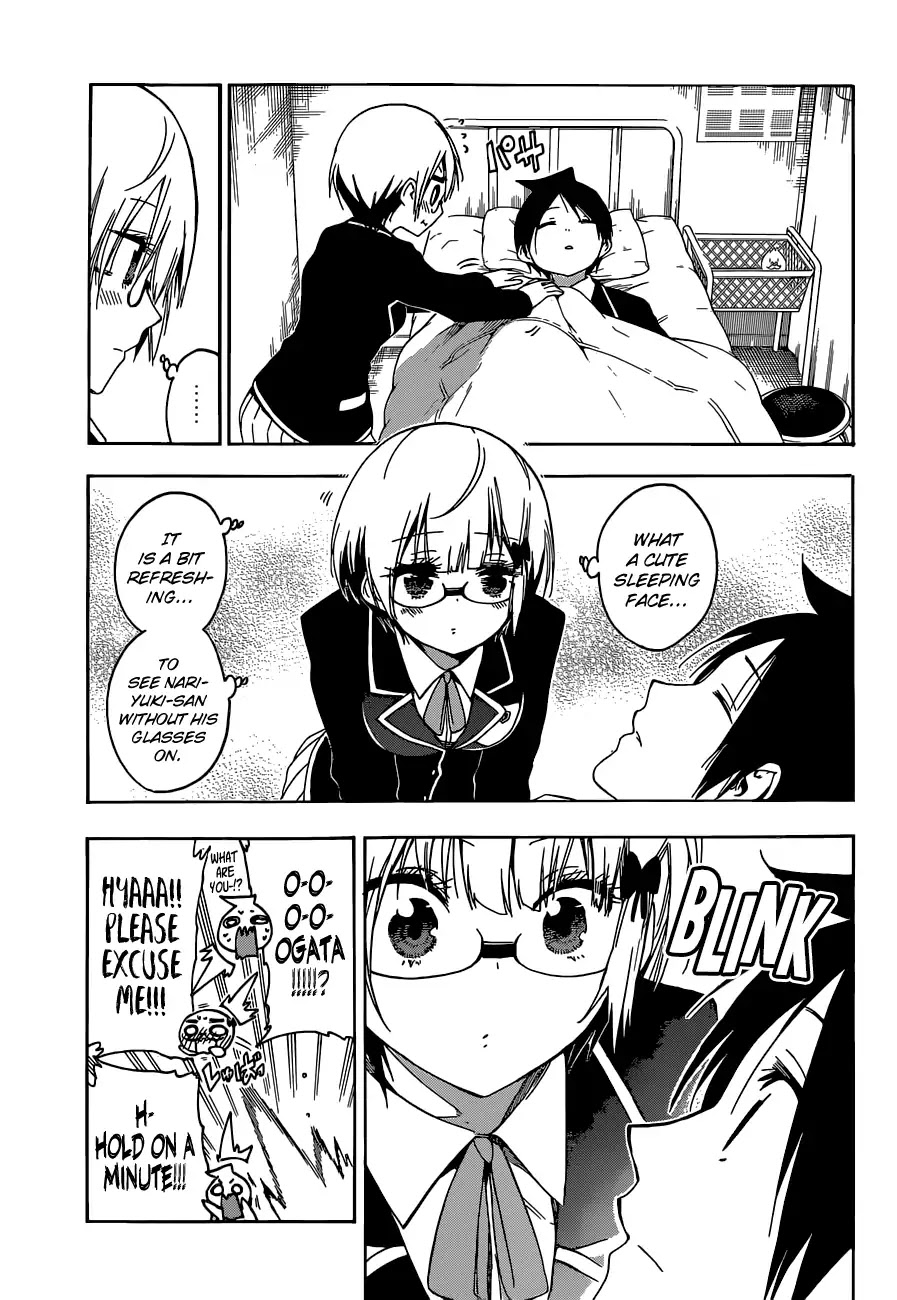 Bokutachi wa Benkyou ga Dekinai Chapter 116 page 7 - Chapter 116: The Clockwork Firefly Singes on the Light Snow [X] ③