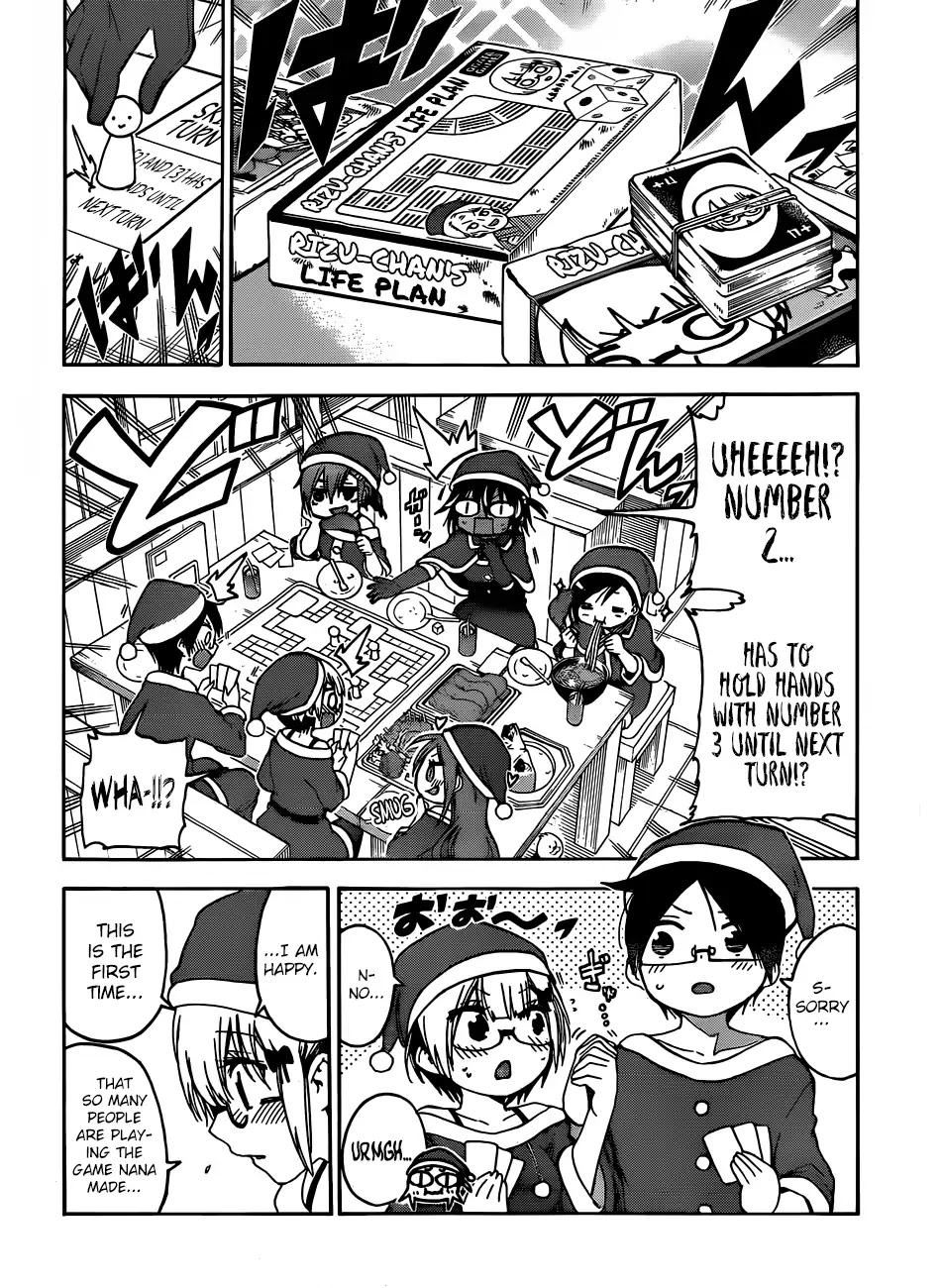 Bokutachi wa Benkyou ga Dekinai Chapter 117 page 13 - Chapter 117: The Clockwork Firefly Singes on the Light Snow [X] ④