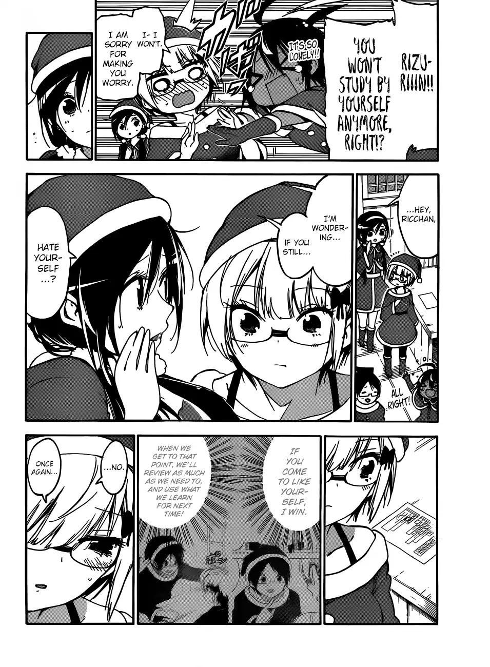 Bokutachi wa Benkyou ga Dekinai Chapter 117 page 19 - Chapter 117: The Clockwork Firefly Singes on the Light Snow [X] ④