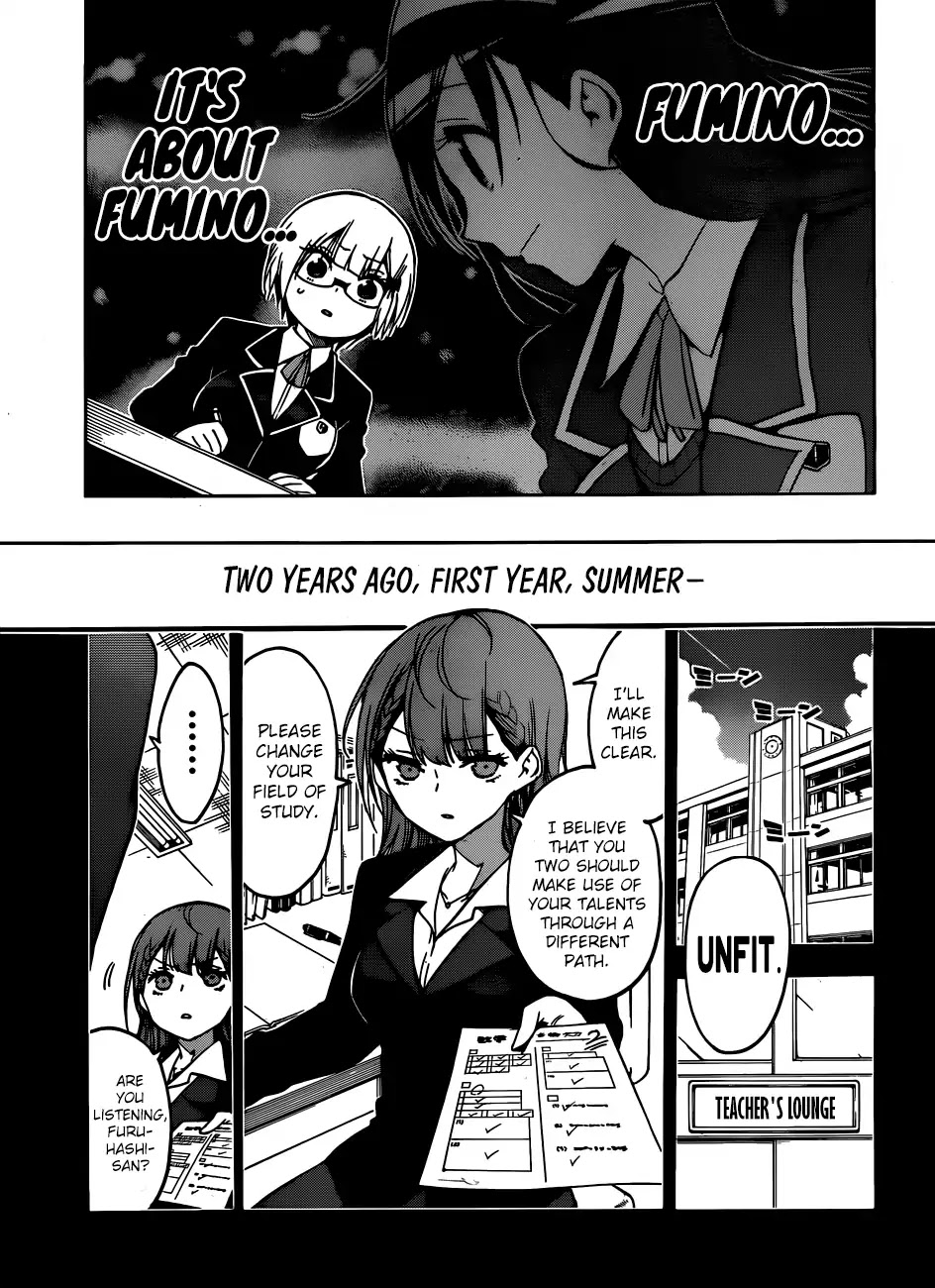 Bokutachi wa Benkyou ga Dekinai Chapter 117 page 4 - Chapter 117: The Clockwork Firefly Singes on the Light Snow [X] ④