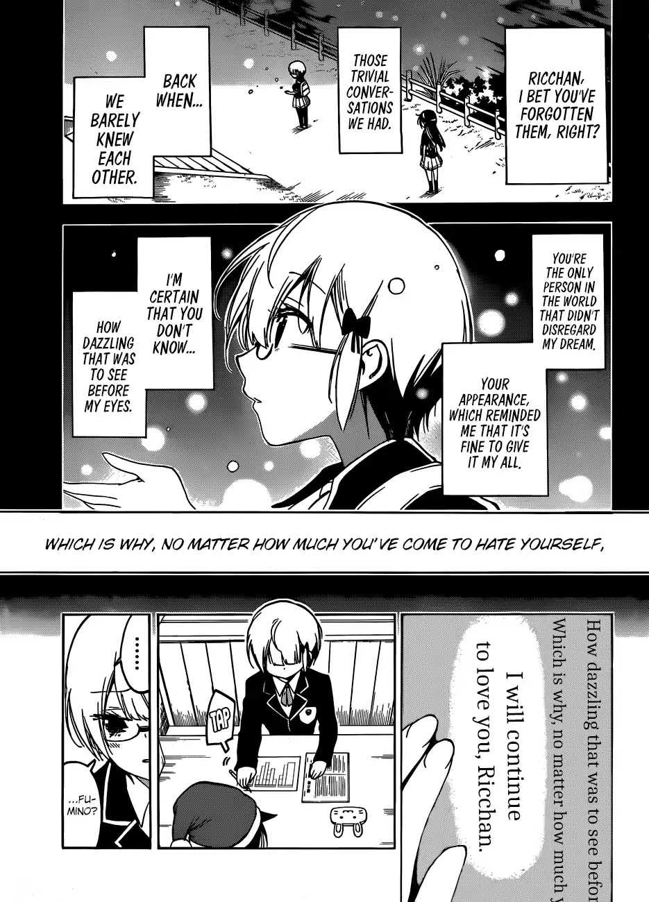 Bokutachi wa Benkyou ga Dekinai Chapter 117 page 8 - Chapter 117: The Clockwork Firefly Singes on the Light Snow [X] ④