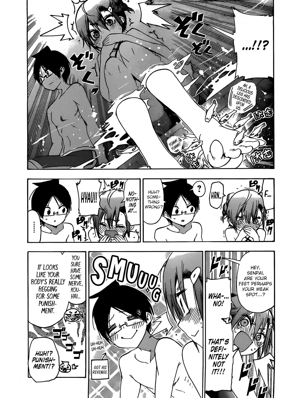 Bokutachi wa Benkyou ga Dekinai Chapter 118 page 12 - Chapter 118: Sometimes, the Predecessor Wavers in the Sediments of Hot Springs and [X]
