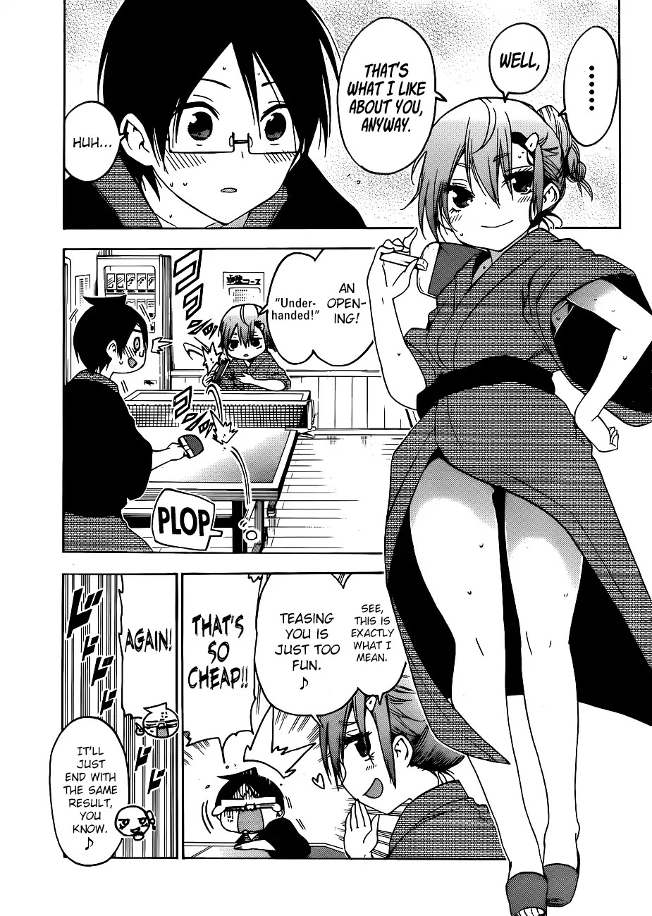 Bokutachi wa Benkyou ga Dekinai Chapter 118 page 14 - Chapter 118: Sometimes, the Predecessor Wavers in the Sediments of Hot Springs and [X]