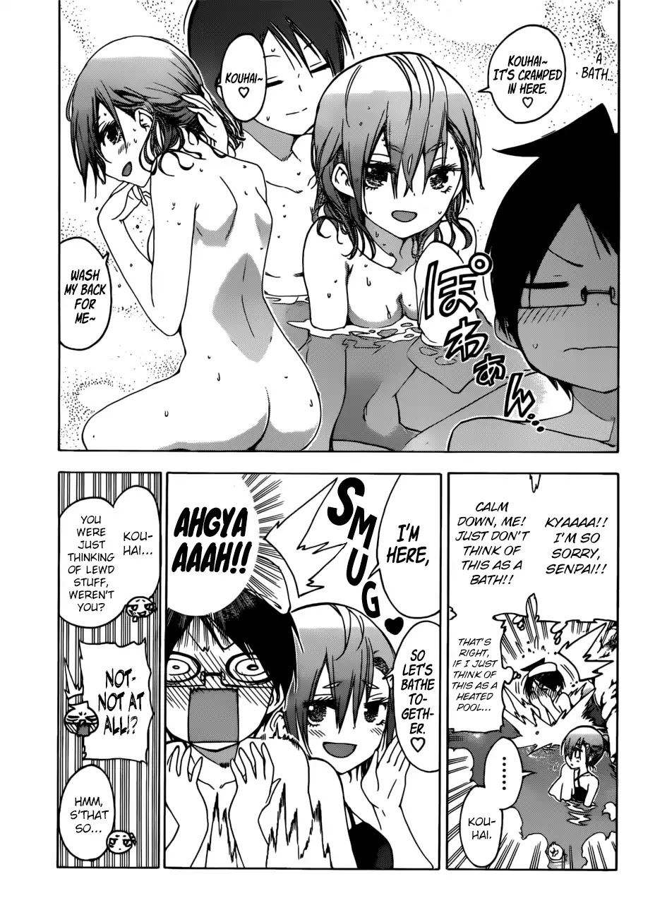 Bokutachi wa Benkyou ga Dekinai Chapter 118 page 8 - Chapter 118: Sometimes, the Predecessor Wavers in the Sediments of Hot Springs and [X]