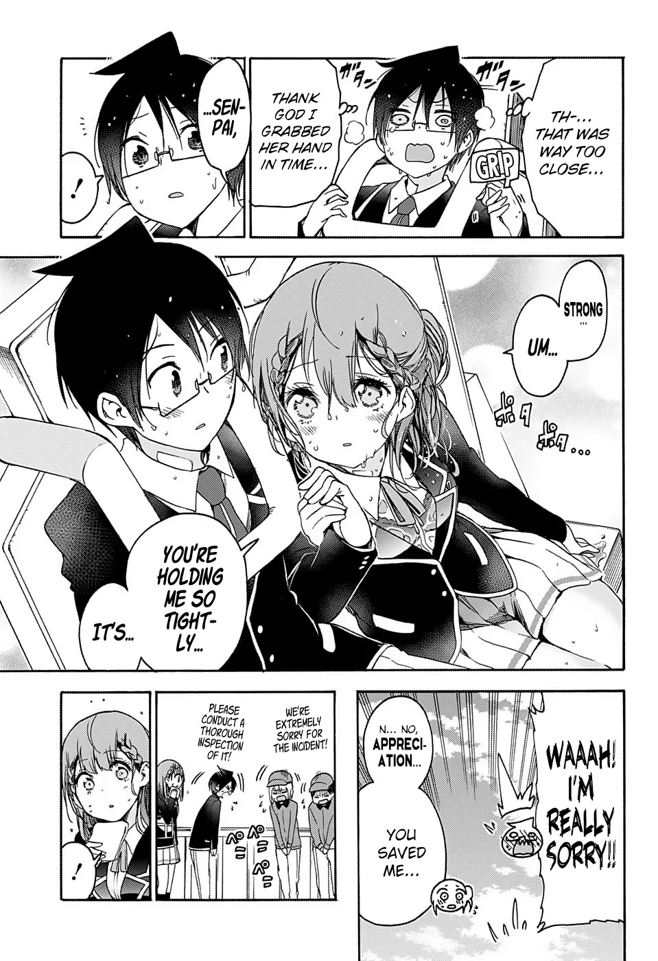 Bokutachi wa Benkyou ga Dekinai Chapter 119 page 15 - Chapter 119: Question 119: The Retrogression of the Bygone Days Became a Chance Meeting for [X]