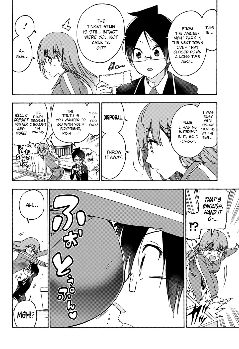 Bokutachi wa Benkyou ga Dekinai Chapter 119 page 6 - Chapter 119: Question 119: The Retrogression of the Bygone Days Became a Chance Meeting for [X]