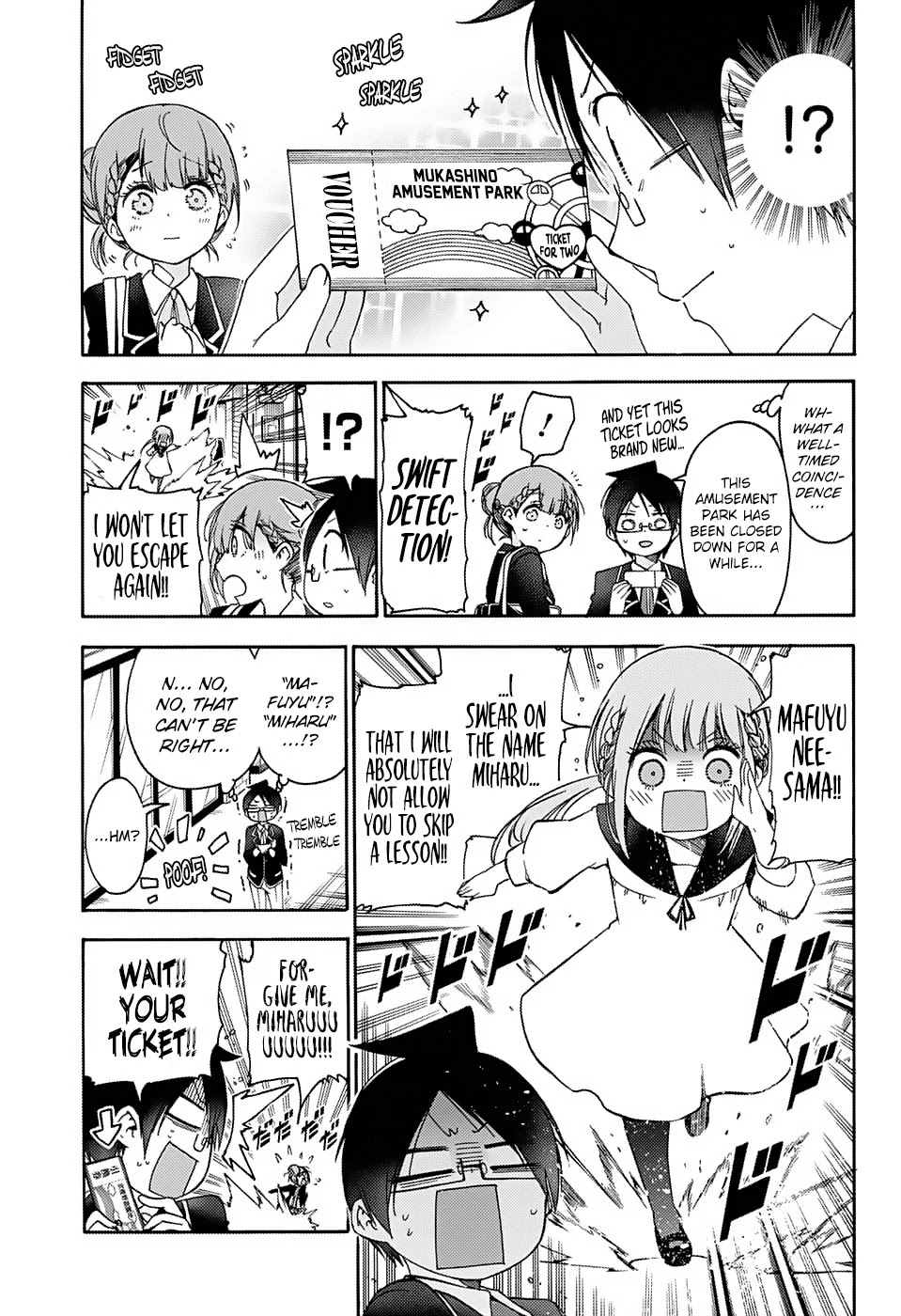 Bokutachi wa Benkyou ga Dekinai Chapter 119 page 9 - Chapter 119: Question 119: The Retrogression of the Bygone Days Became a Chance Meeting for [X]