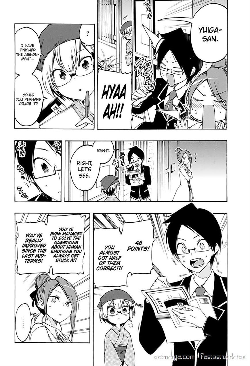 Bokutachi wa Benkyou ga Dekinai Chapter 12 page 14 - Chapter 12: She wishes something from the genius, namely [X]
