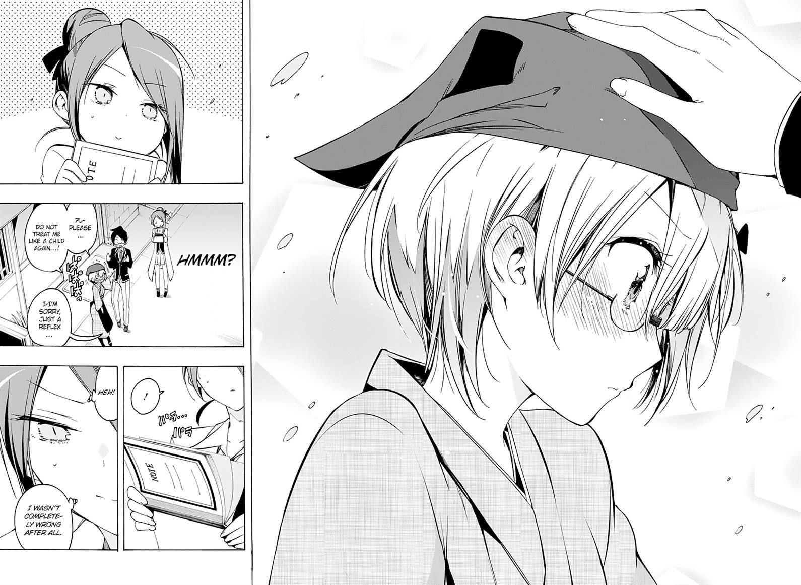Bokutachi wa Benkyou ga Dekinai Chapter 12 page 16 - Chapter 12: She wishes something from the genius, namely [X]