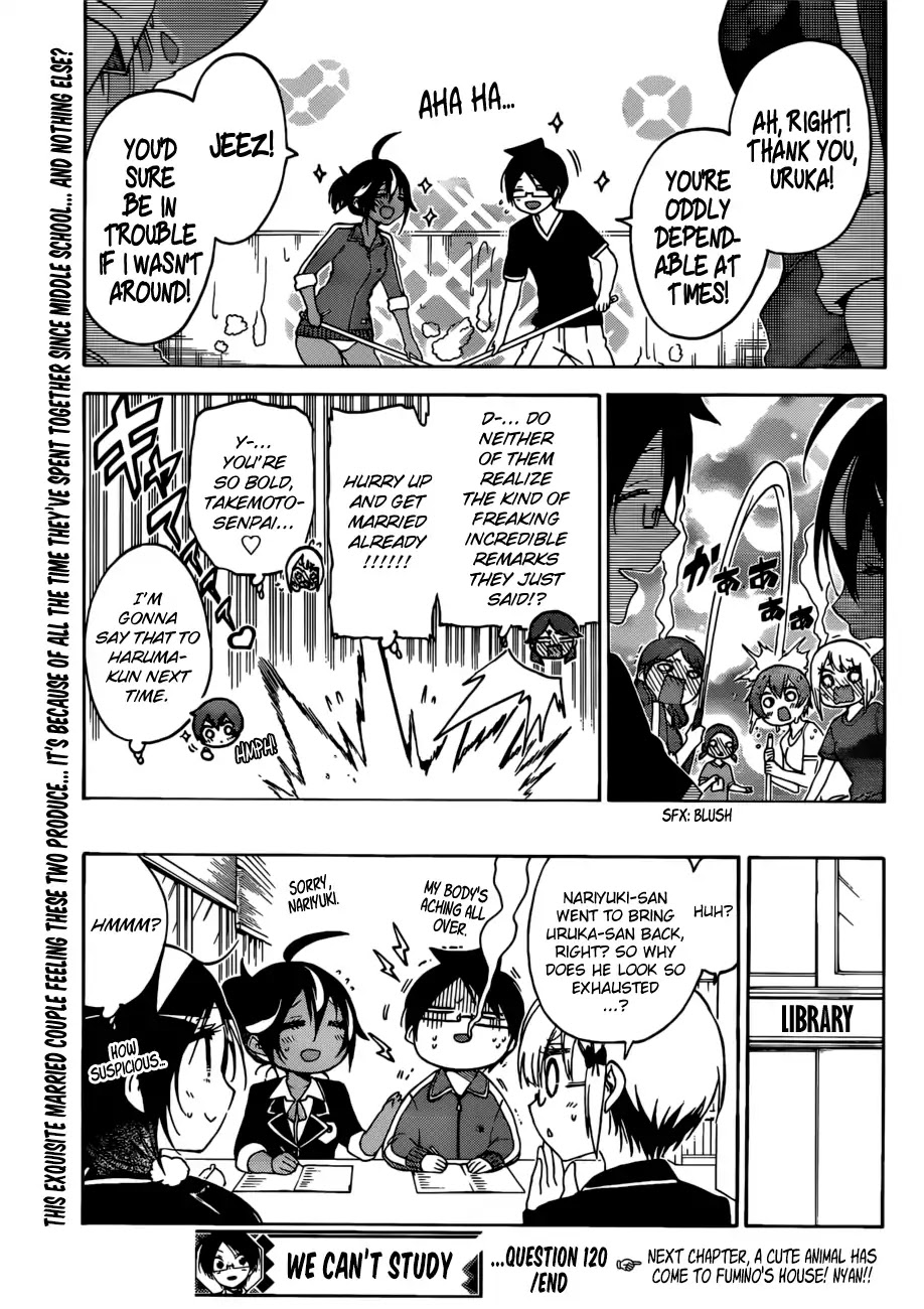 Bokutachi wa Benkyou ga Dekinai Chapter 120 page 20 - Chapter 120: At the End of the Year, The Genius Tidies up the [X]