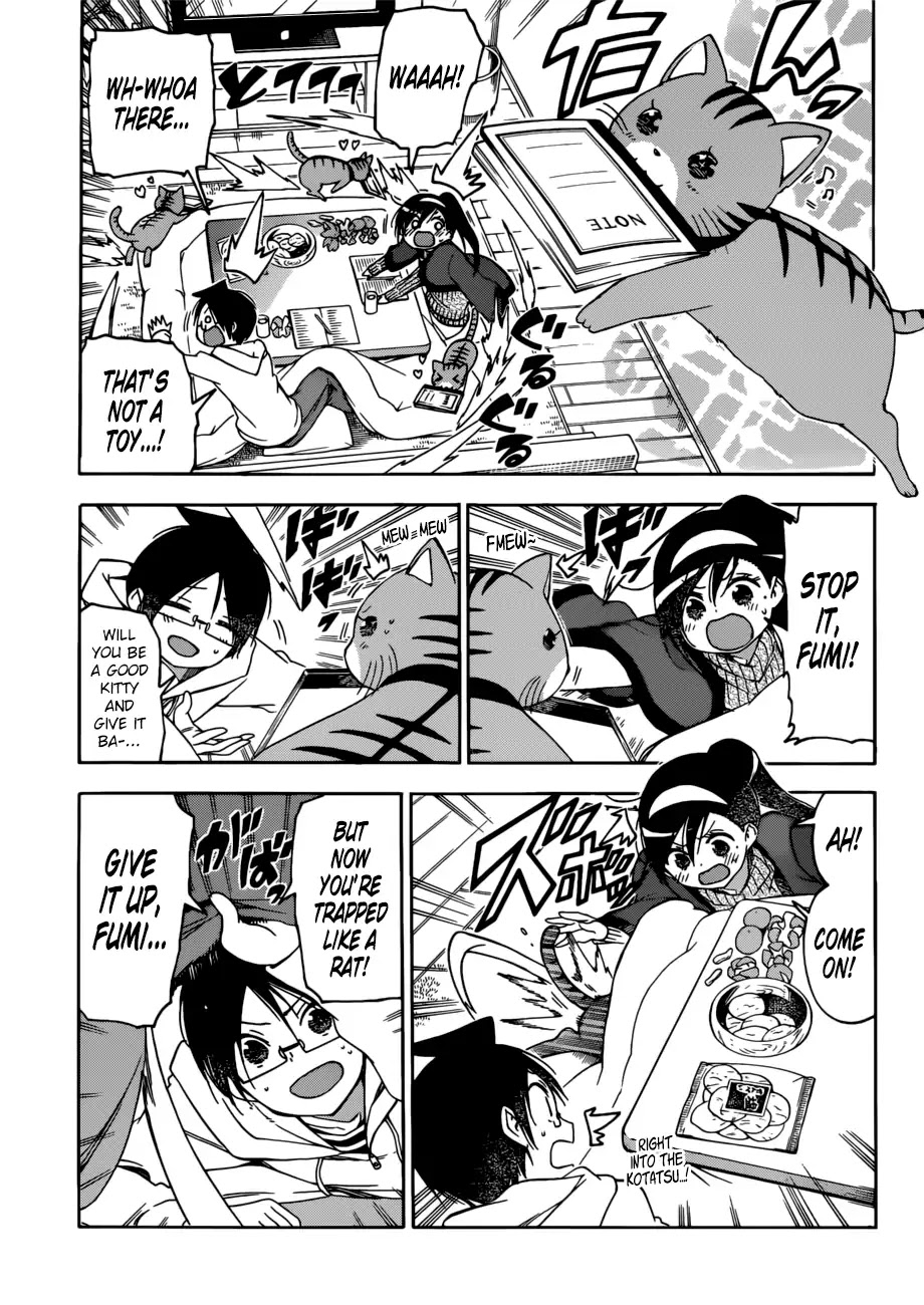 Bokutachi wa Benkyou ga Dekinai Chapter 121 page 10 - Chapter 121: Sometimes, The Lovable Creature Brings Trouble and [X]