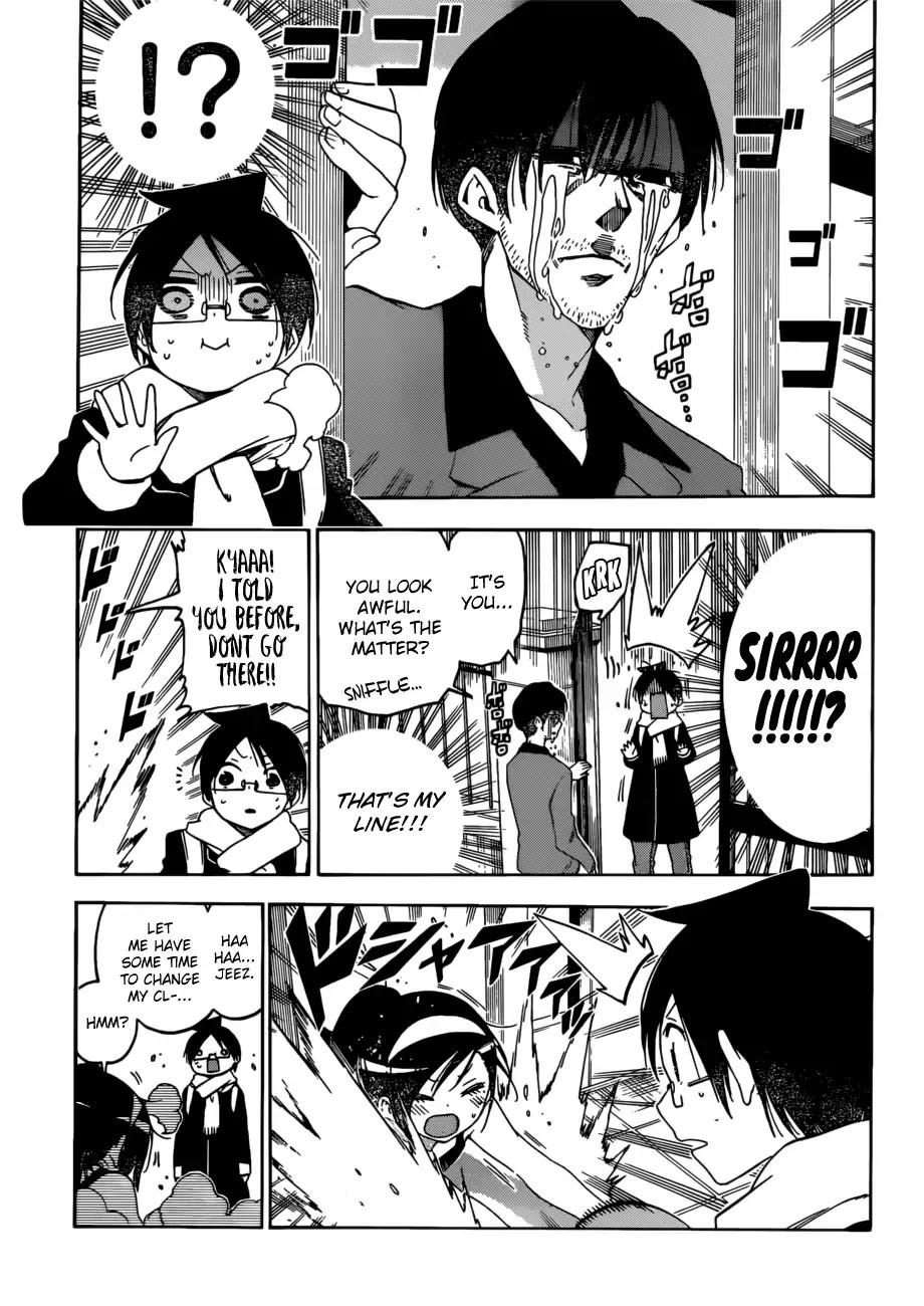 Bokutachi wa Benkyou ga Dekinai Chapter 121 page 4 - Chapter 121: Sometimes, The Lovable Creature Brings Trouble and [X]