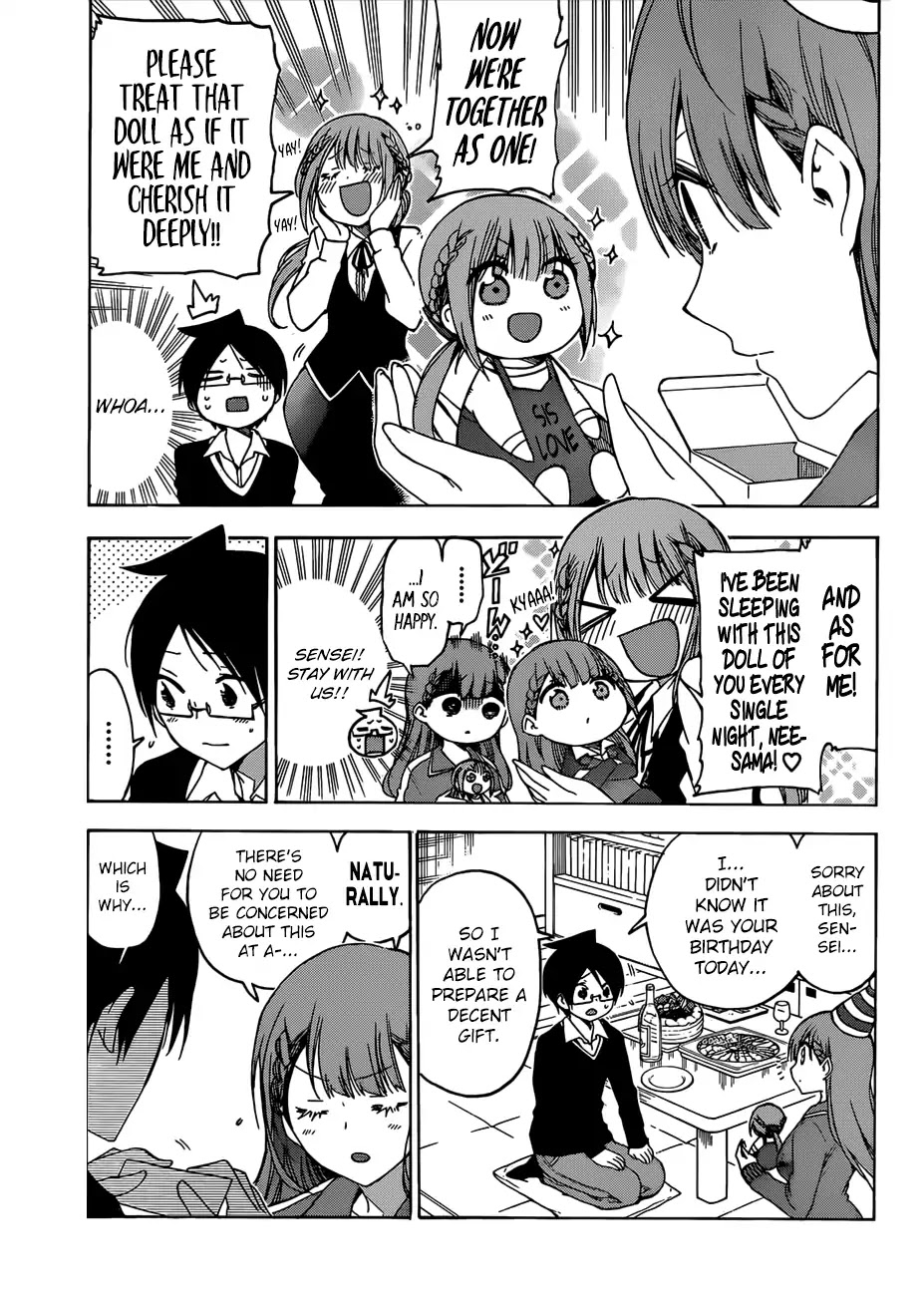 Bokutachi wa Benkyou ga Dekinai Chapter 122 page 10 - Chapter 122: They Celebrate [X] in a Solemn Manner