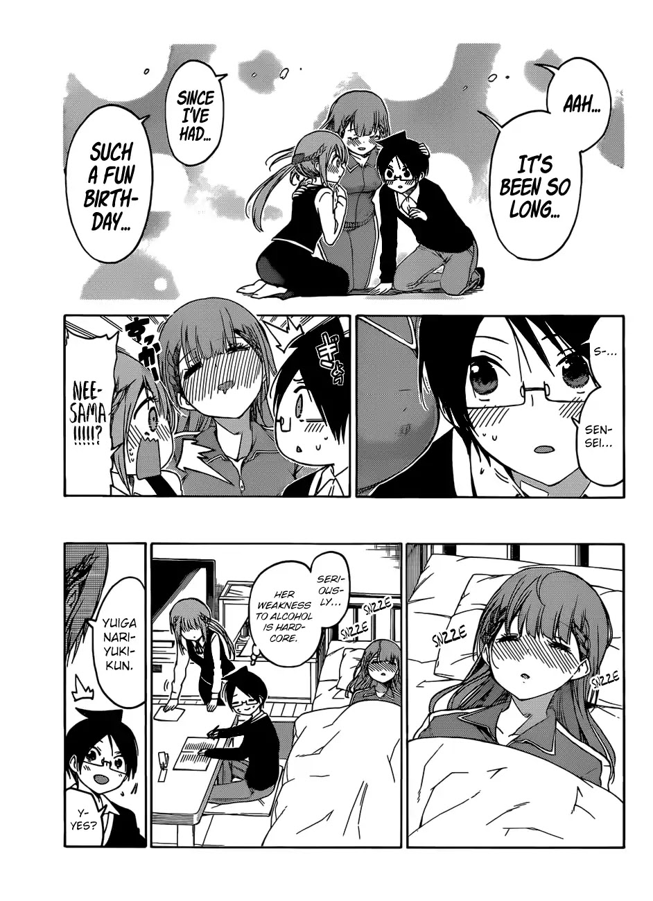 Bokutachi wa Benkyou ga Dekinai Chapter 122 page 16 - Chapter 122: They Celebrate [X] in a Solemn Manner