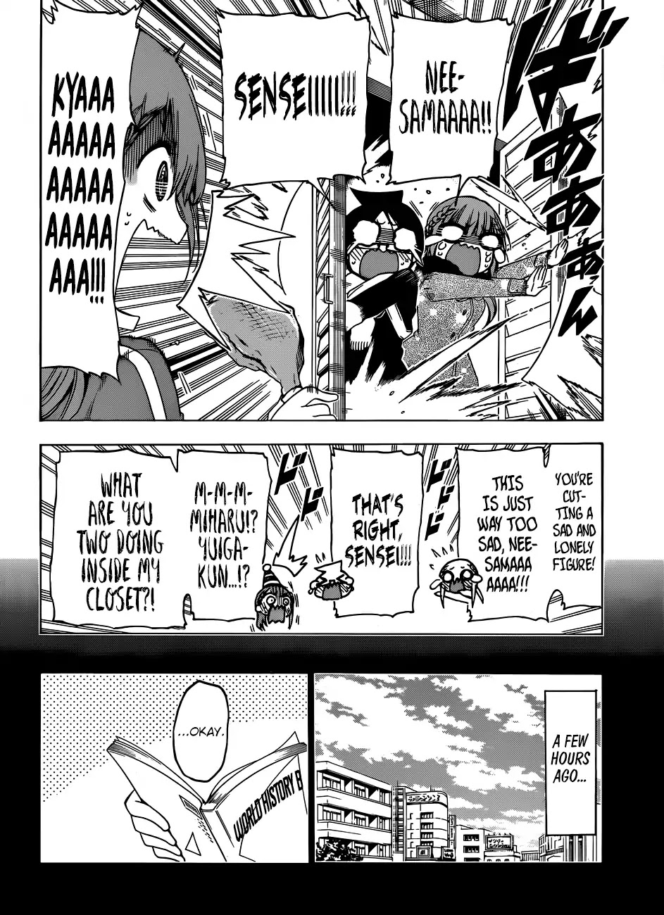 Bokutachi wa Benkyou ga Dekinai Chapter 122 page 5 - Chapter 122: They Celebrate [X] in a Solemn Manner