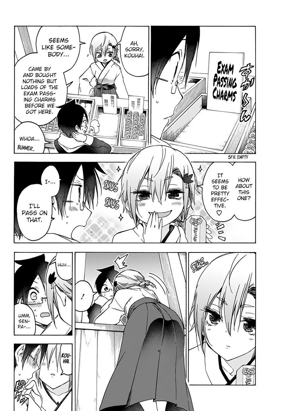 Bokutachi wa Benkyou ga Dekinai Chapter 123 page 10 - Chapter 123: Their Thoughts Turn to the Departing Year and [X]