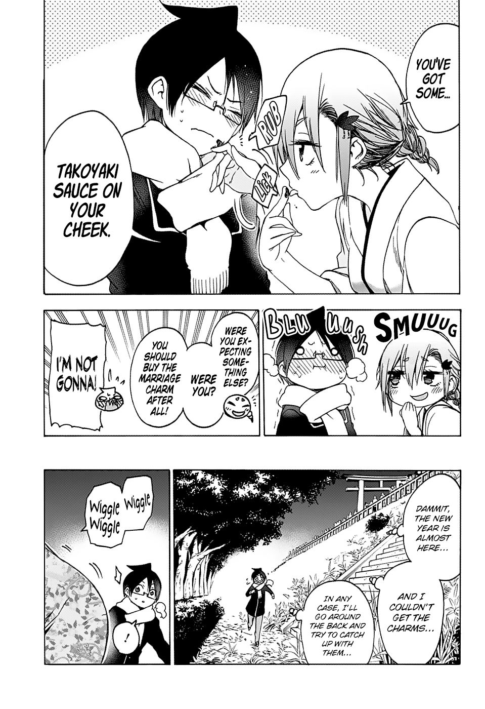 Bokutachi wa Benkyou ga Dekinai Chapter 123 page 11 - Chapter 123: Their Thoughts Turn to the Departing Year and [X]