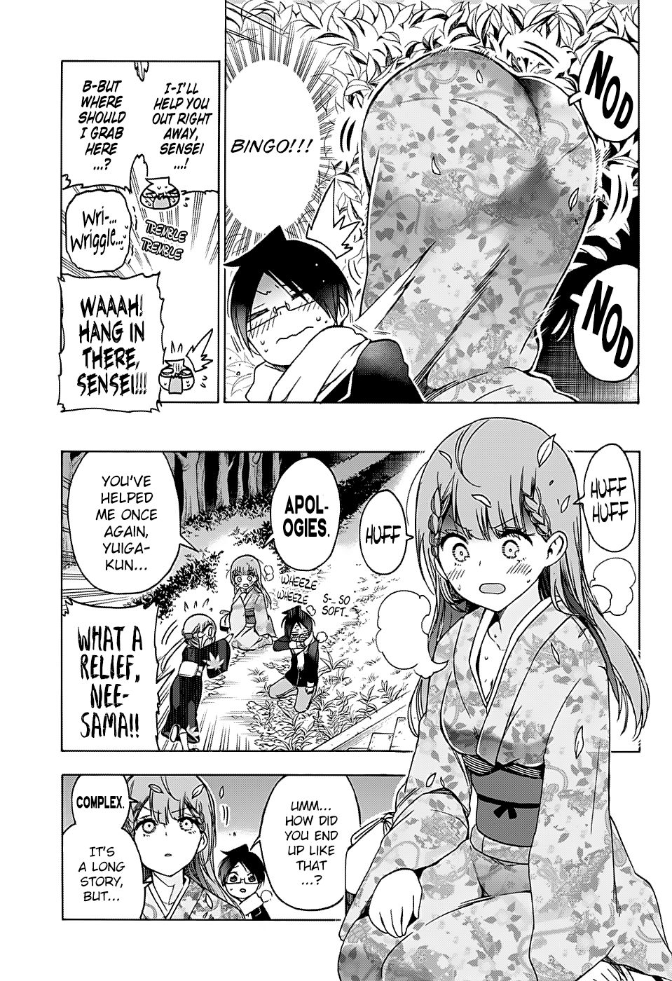 Bokutachi wa Benkyou ga Dekinai Chapter 123 page 13 - Chapter 123: Their Thoughts Turn to the Departing Year and [X]