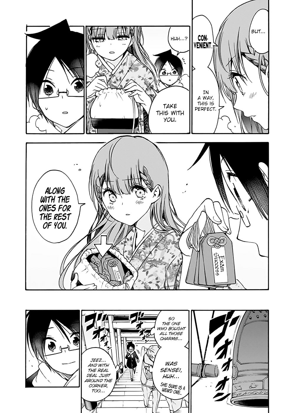 Bokutachi wa Benkyou ga Dekinai Chapter 123 page 15 - Chapter 123: Their Thoughts Turn to the Departing Year and [X]