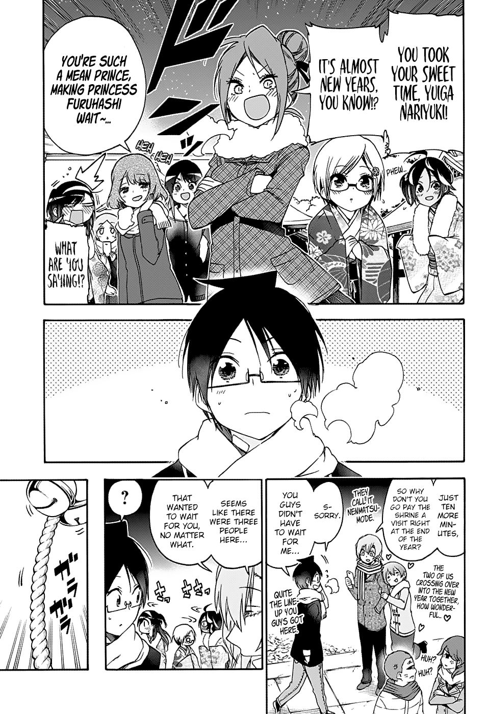 Bokutachi wa Benkyou ga Dekinai Chapter 123 page 17 - Chapter 123: Their Thoughts Turn to the Departing Year and [X]
