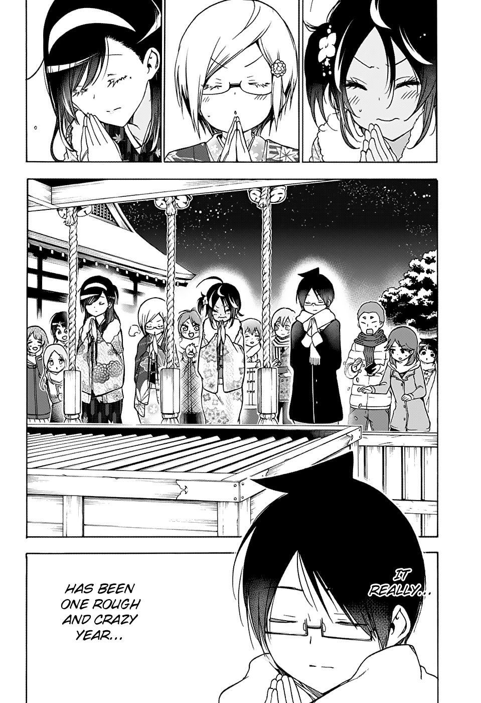 Bokutachi wa Benkyou ga Dekinai Chapter 123 page 18 - Chapter 123: Their Thoughts Turn to the Departing Year and [X]